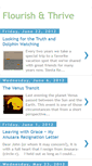 Mobile Screenshot of flourishandthriveyoga.blogspot.com