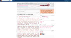 Desktop Screenshot of indoaircargonews.blogspot.com