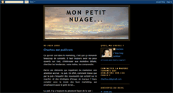 Desktop Screenshot of lepetitnuagedechachou.blogspot.com
