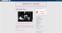 Desktop Screenshot of momentoselugares.blogspot.com