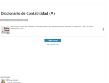 Tablet Screenshot of diccionariodecontabilidad-m.blogspot.com