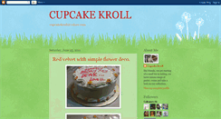 Desktop Screenshot of cupcakekroll.blogspot.com