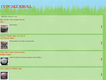 Tablet Screenshot of cupcakekroll.blogspot.com