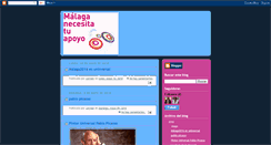 Desktop Screenshot of malaga2016esuniversal.blogspot.com
