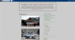 Desktop Screenshot of parksflyshop.blogspot.com