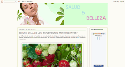 Desktop Screenshot of bellezaynutricion-amway.blogspot.com