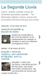 Mobile Screenshot of lasegundalluvia.blogspot.com