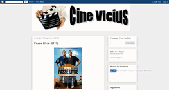 Desktop Screenshot of cinevicius.blogspot.com