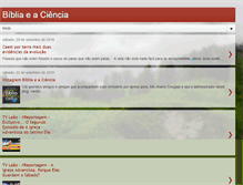 Tablet Screenshot of bibliaeaciencia.blogspot.com