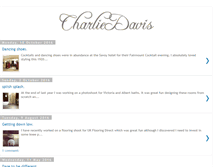 Tablet Screenshot of charliedavisstyling.blogspot.com