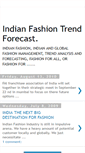 Mobile Screenshot of indianfashiontrendforecast.blogspot.com