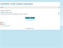 Tablet Screenshot of beyblademetalmastersepisodes.blogspot.com