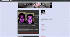 Desktop Screenshot of eriqueswereld.blogspot.com