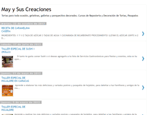 Tablet Screenshot of maybelysuscreaciones.blogspot.com