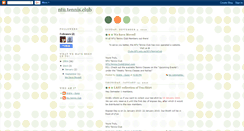 Desktop Screenshot of ntutennisclub.blogspot.com
