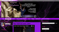 Desktop Screenshot of myrnabellydance.blogspot.com