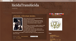 Desktop Screenshot of lucidatranslucida.blogspot.com