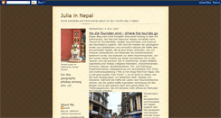 Desktop Screenshot of juliainnepal.blogspot.com