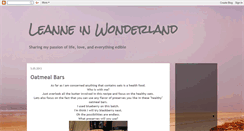 Desktop Screenshot of leanneinwonderland.blogspot.com