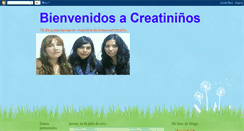 Desktop Screenshot of creatininos.blogspot.com