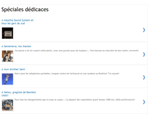 Tablet Screenshot of dedicacesauxpotes.blogspot.com