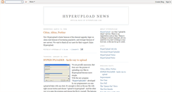 Desktop Screenshot of hyperupload.blogspot.com