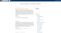 Desktop Screenshot of designer-clothes-shop.blogspot.com
