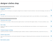 Tablet Screenshot of designer-clothes-shop.blogspot.com