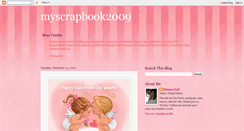 Desktop Screenshot of myscrapbook2009.blogspot.com