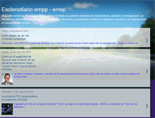 Tablet Screenshot of esclerodiario.blogspot.com