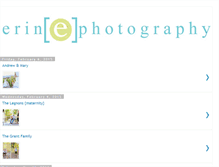 Tablet Screenshot of erinephotography.blogspot.com