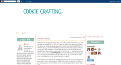 Desktop Screenshot of cookiecrafting.blogspot.com