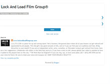 Tablet Screenshot of lockandloadfilmgroup.blogspot.com