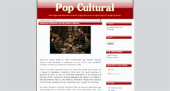 Desktop Screenshot of popcultural.blogspot.com