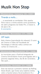 Mobile Screenshot of musiknonstop.blogspot.com