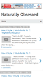 Mobile Screenshot of naturalsobsessed.blogspot.com