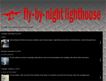 Tablet Screenshot of flybynightlighthouse.blogspot.com