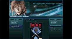 Desktop Screenshot of finalfantasy-freeanimetheme.blogspot.com