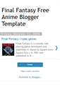 Mobile Screenshot of finalfantasy-freeanimetheme.blogspot.com