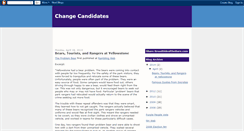 Desktop Screenshot of changecandidate.blogspot.com