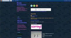 Desktop Screenshot of beadyaccessories.blogspot.com