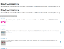 Tablet Screenshot of beadyaccessories.blogspot.com