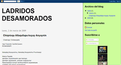 Desktop Screenshot of ladridosdesamorados.blogspot.com