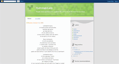 Desktop Screenshot of hydrologiclady.blogspot.com