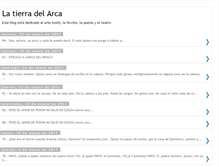 Tablet Screenshot of latierradelarca.blogspot.com