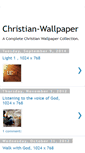 Mobile Screenshot of christian-wallpaper.blogspot.com