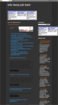 Mobile Screenshot of kerjaajobkarir.blogspot.com