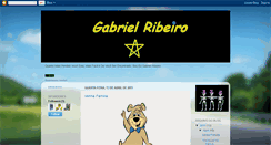 Desktop Screenshot of gabrielribeiro962011.blogspot.com