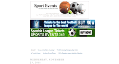 Desktop Screenshot of events-sport.blogspot.com