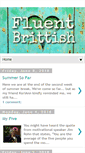 Mobile Screenshot of fluentbrittish.blogspot.com